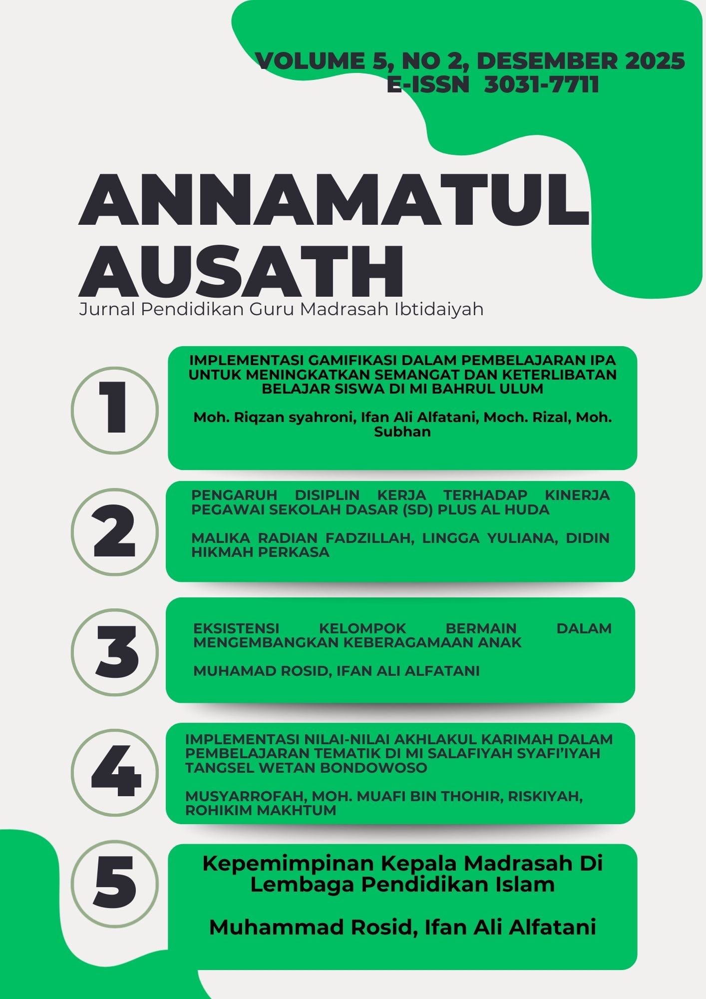 					View Vol. 3 No. 2 (2025): Publish
				